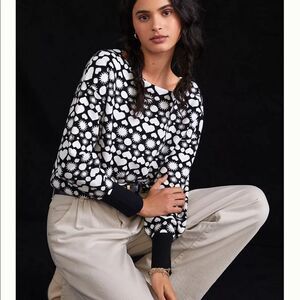 NWT Anthropologie Maeve Boat Neck Sweater Small #174